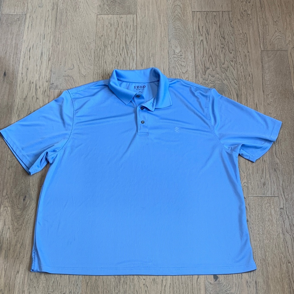 IZOD Performance Golf Grid Stretch Polo Size XXL - Picture 1 of 10